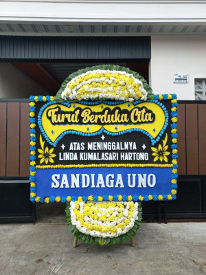 Papan Bunga Duka di Kertaangsana